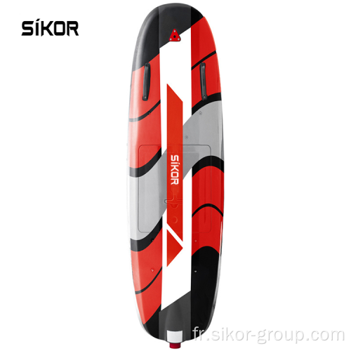 En stock sans moq sport nautique en fibre de carbone en jetsurf, planche de surf à surface motorisée motorisée